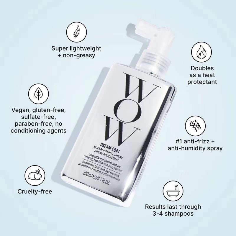 LOVILDS™Deep Moisture Repair Hair Serum Oil, a scented smoothing oil for shiny, frizz-free hair Dream Coat Supernatural Spray