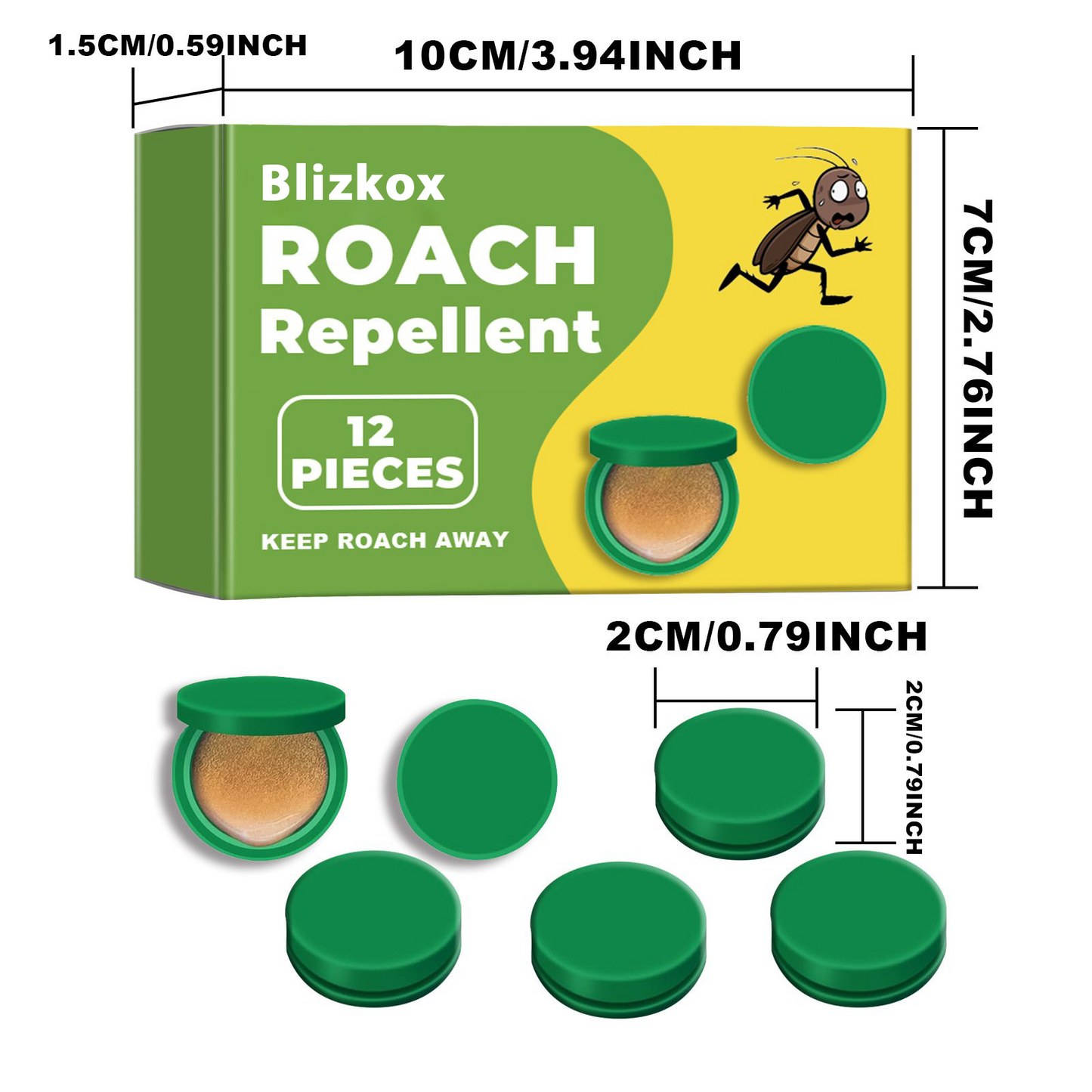 š„Limited-Time Offer: Buy More, Get More š„Blizkoxā¢- Roach Repellent