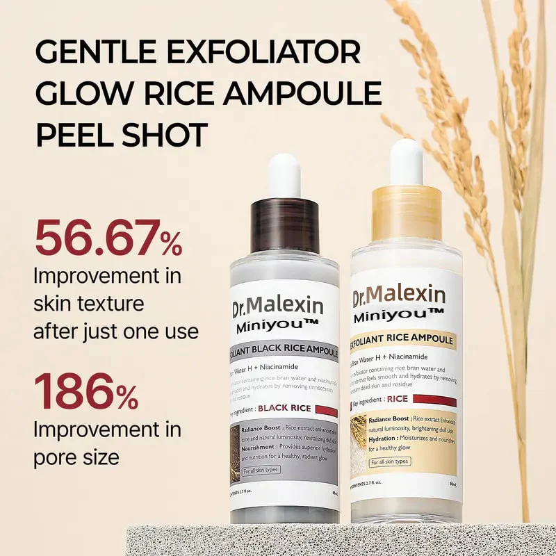 ✨✨Last Day 50%OFF:Miniyou™ Glow White Rice Peeling Ampoule