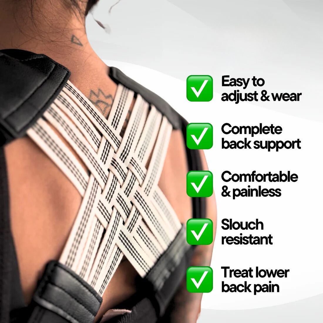 ✨Last Day Sale 60% Off: 2nd Only $9.99! ✨Relieve neck, shoulder and back pain with the NESLEMY™ Posture Corrector.