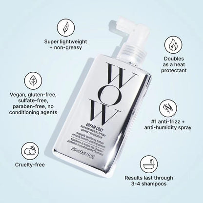 LOVILDS™Deep Moisture Repair Hair Serum Oil, a scented smoothing oil for shiny, frizz-free hair Dream Coat Supernatural Spray
