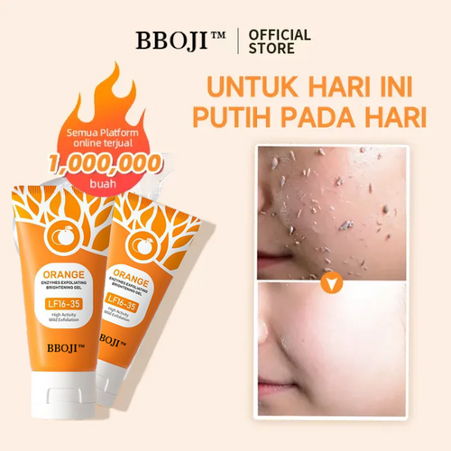“BBOJI™ Orange Enzyme Exfoliating Gel — The Gentle Miracle Your Skin Has Been Crying Out For”🔥